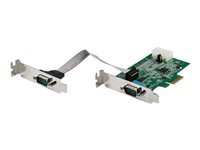StarTech.com Carte PCI-E avec 2 ports DB-9 - UART 16950