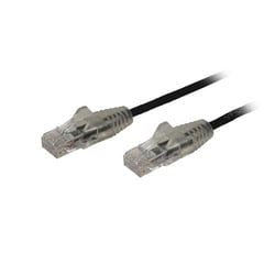 Startech Cable Cat6 de Delgado con Conectores RJ45 sin Enganches 50cm Negro
