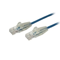 StarTech Cable - Blue Slim CAT6 Patch Cord 0.5m