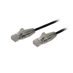 StarTech Cable - Black Slim CAT6 Patch Cord 1m