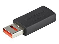 StarTech.com StarTech.com Adaptateur Chargeur USB Securise - Data Blocker - Charge Only USB-A Male vers Femelle - Protection Chargeur No-Data pour SmartPhone Tablette - Adaptateur Blocage Transfert Donnees USB (USBSCHAAMF) - adaptateur de charge USB - USB (alimentatio