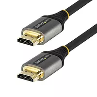 Startech StarTech.com Câble HDMI 2.1 8K de 5 m - Câble HDMI ultra haut débit certifié 48Gbps - 8K 60Hz 4K 120Hz HDR10 eARC - Câble HDMI Ultra HD 8K - Écran TV Affichage - Gaine flexible TPE