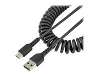 startechcom Cable USB A à USB C StarTech.com 50 cm Raccourci Black USB 2.0
