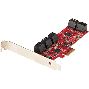 StarTech com Carte controleur PCI E avec 10 ports SATA III internes
