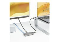 Startech StarTech.com Adaptateur Multiport USB-C - 4K60Hz HDMI - HDR - Hub USB 3.0 5Gbps à 2 Ports - 100W Power Delivery Pass-Through - Adaptateur USB Type-C vers HDMI - GbE - Certifié Works With Chromebook - Windows macOS