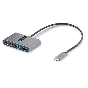StarTech com Hub USB C vers 2 ports USB C 2 ports USB A avec Power Delivery 100 W
