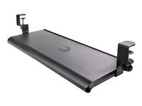 StarTech.com StarTech.com Under-Desk Keyboard Tray, Clamp-on Keyboard Holder, Supports up to 12kg (26.5lb), Sliding Keyboard and Mouse Drawer with C-Clamps, Height Adjustable Keyboard Tray - Black - Ergonomic Keyboard Tray (KEYBOARD-TRAY-CLAMP1) - tiroir a clavier