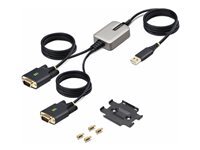 Startech Adaptateur USB Série StarTech.com 2 Ports RS232 DB9 4m