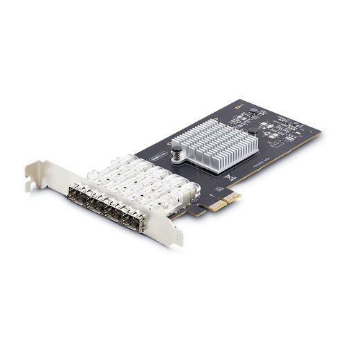 Startech Carte Réseau StarTech I350-AM4 PCI Express 4xSFP 1Gb Fibre Optique Cuivre VLAN Jumbo Frame