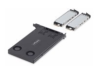 StarTech.com Double baie amovible pour 2 SSD M.2 NVMe vers PCIe x8