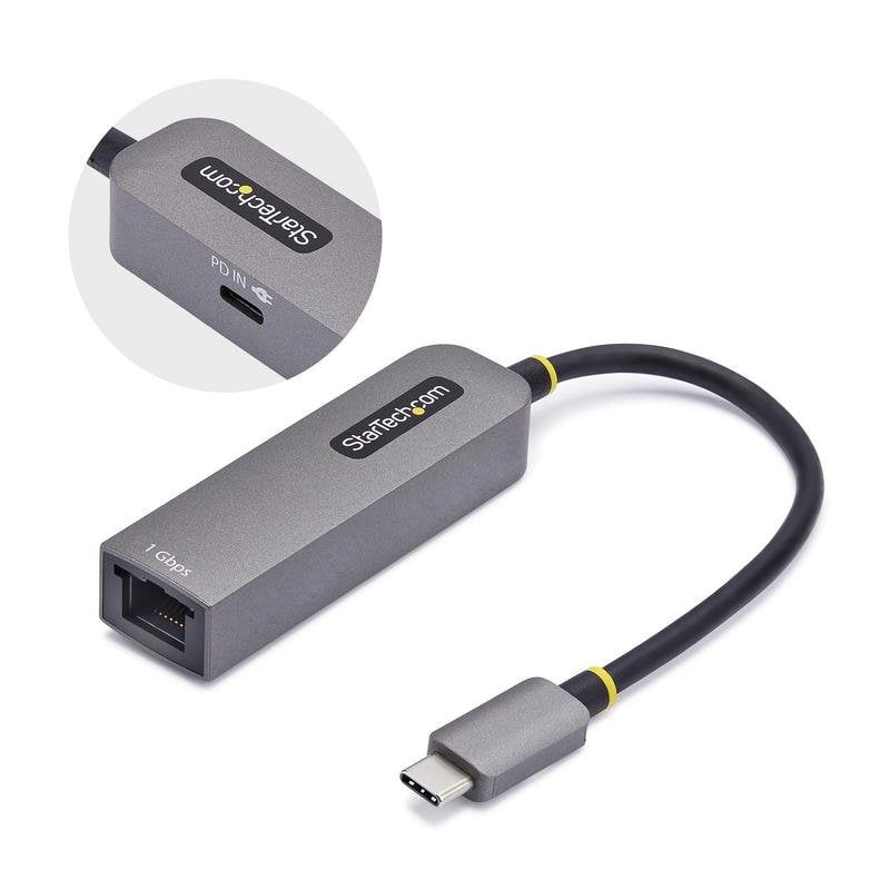 Startech Adaptateur Réseau USB-C à Ethernet StarTech 1GbE PD 100W