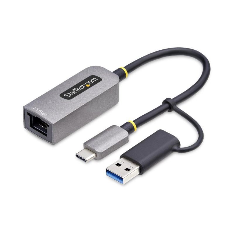 Startech Carte Réseau StarTech.com Adaptateur USB-C Ethernet 2,5G Realtek RTL8156BG USB 3.2 Gen1 Grey