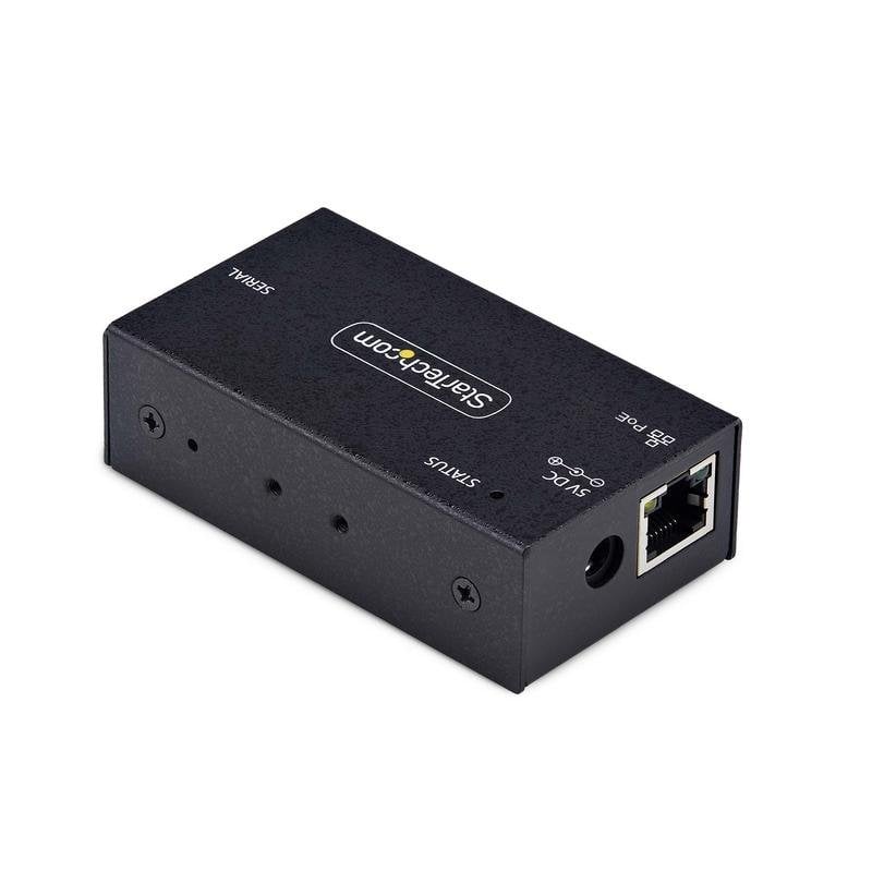 Startech Convertisseur Série à Ethernet StarTech 1 Port PoE RJ45 LAN à DB9 RS232