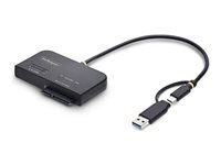 Startech Station d accueil StarTech USB-C USB-A NVMe M.2 SATA 2,5 3,5 10 Gbps sans outil