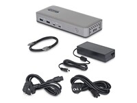 startechcom Base pour Portables StarTech.com 199UE-USBC-DOCK Triple Écran 4K60Hz Ethernet 1GbE