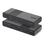 StarTech.com Station d accueil Thunderbolt 5 USB-C Quadruple affichage 4K 60 Hz avec Power Delivery 140 W