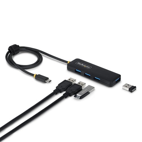 Startech Hub Startech 4 ports 5 Gbps USB-C modèle VL817S compact PCR
