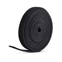 startechcom Organisateur de câbles StarTech.com HKLP7505B Velcro 22,8 m Black réutilisable