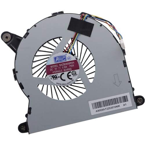 Deal4GO BAZB0808R5H P009 Ventilateur de refroidissement pour processeur Intel NUC 8 Mini PC NUC8i5BEK NUC8i5BEH NUC8i7BEH NUC8i3BEK