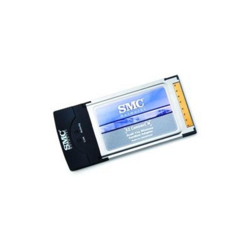 SMC Carte Réseau SMC SMCWCB-N2 CardBus 300 Mbit s Bande Unique 2,4 GHz