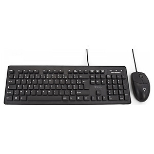 V7 Clavier et Souris Antimicrobien Lavable
