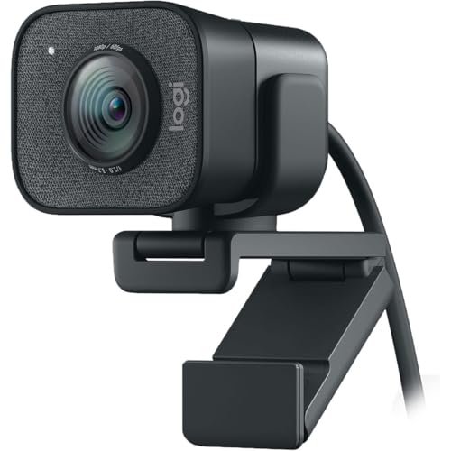Logitech StreamCam Plus Webcam avec trépied (Graphite)