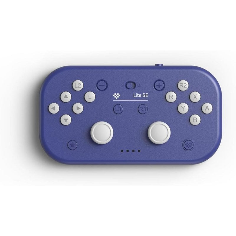 8bitdo Manette 8BitDo Lite SE Bluetooth Switch Android Raspberry Pi Violette