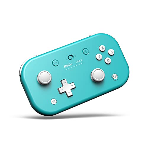 8BitDo Manette de jeu Lite 2 BT Turquoise (Switch, Android, Raspberry Pi)