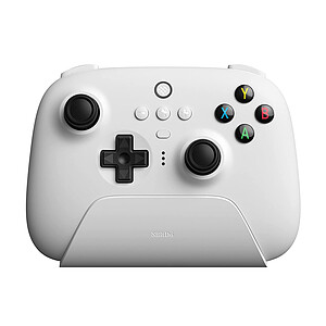 8Bitdo Ultimate 2 4 Go Wireless Controller avec Dock White