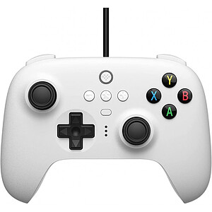 8Bitdo Ultimate Wired Controller White