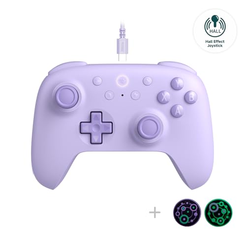 8Bitdo Ultimate 2C Manette filaire pour PC Windows et Android Violet