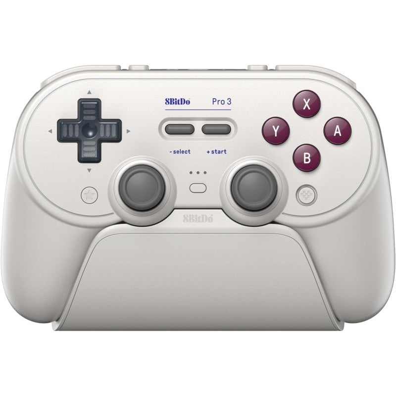 8bitdo Manette multiplateforme classique sans fil Bluetooth et filaire 8BitDo Pro 3