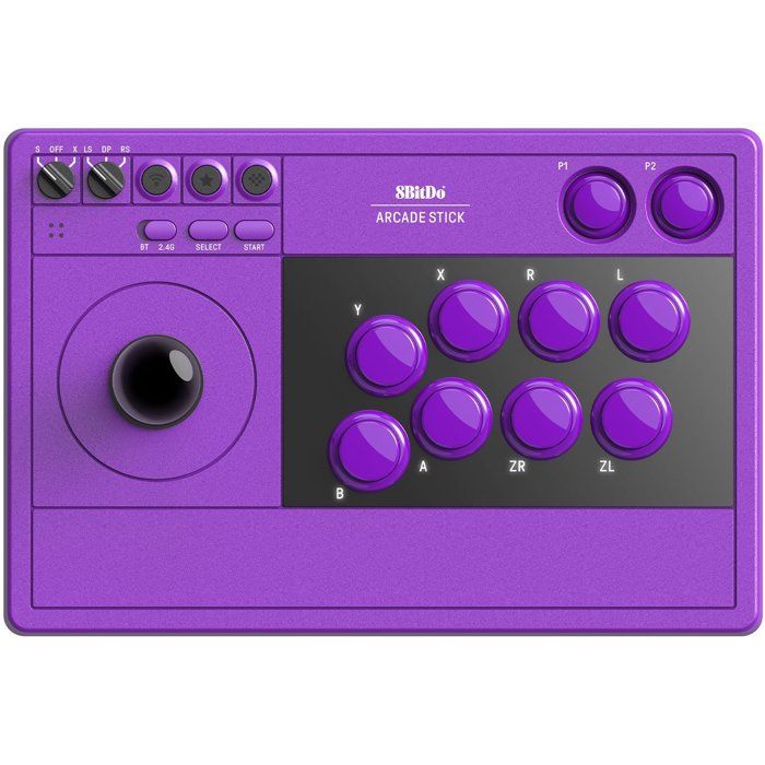 Stick arcade - 8BitDo - Arcade Stick - 2.4G - Purple