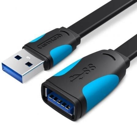 vention Câble USB 3.0 VENTION VAS-A13-B100 Rallonge 1 m 5 Gbit s Blindé Or Blue Black