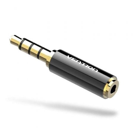 vention Adaptateur jack VENTION BFBB0 Jack 3,5 mâle vers 2,5 femelle Black contacts dorés