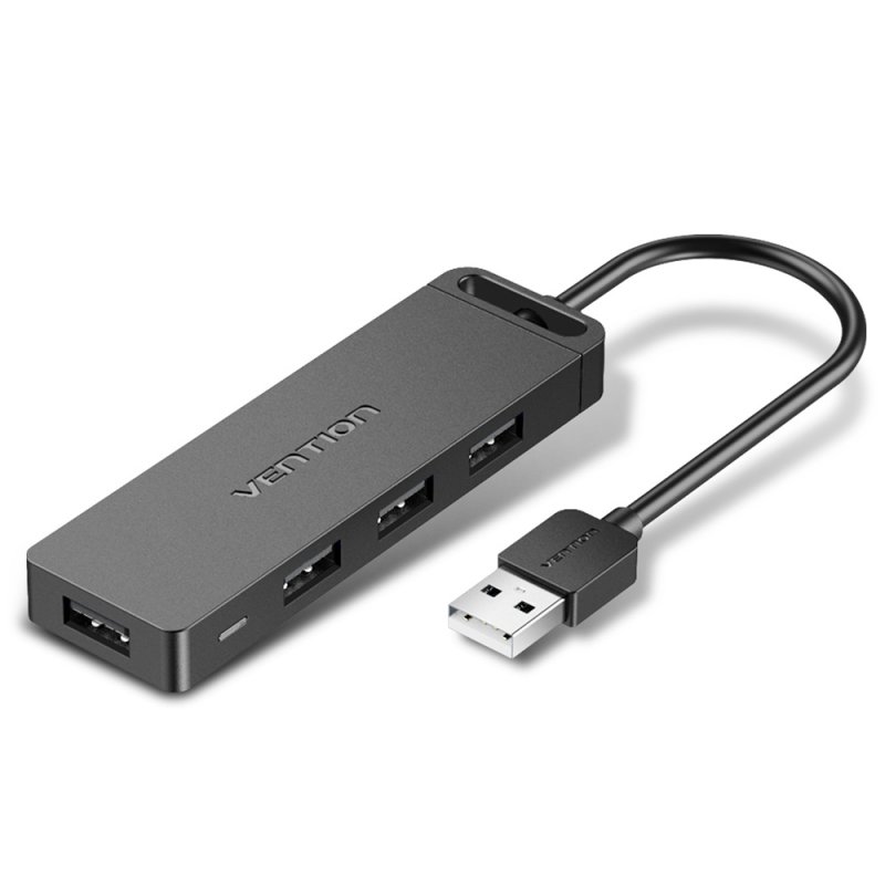 vention Concentrateur USB Vention 4 ports USB 2.0 MicroUSB, disque dur 8 To, alimentation externe