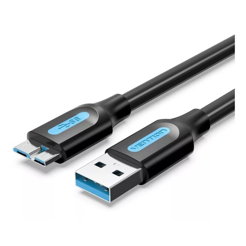 vention Câble USB 3.0 Vention pour disques durs externes 10W 1,5m Black