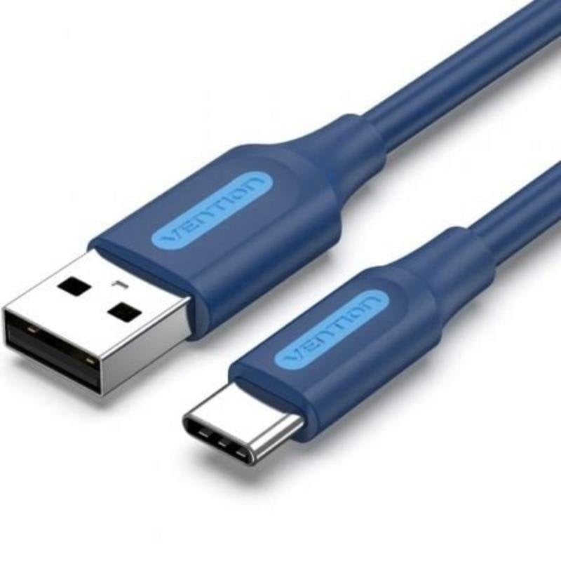 vention Câble USB Vention COKLH Type-C vers USB-A 2 m Blue Charge Rapide