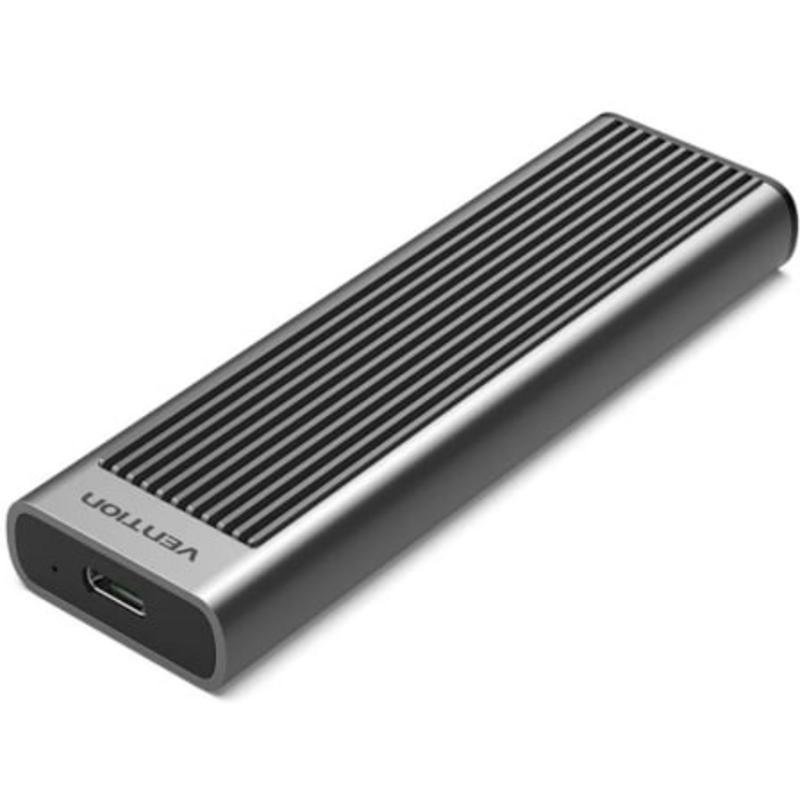vention Caja PC Vention KPK M.2 NVMe Aluminio Grey USB Type-C Gen 2