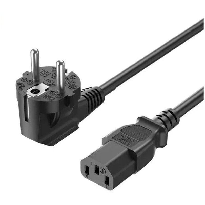 vention Câble d'alimentation européen Vention CEE7 IEC C13 1,8 m Black