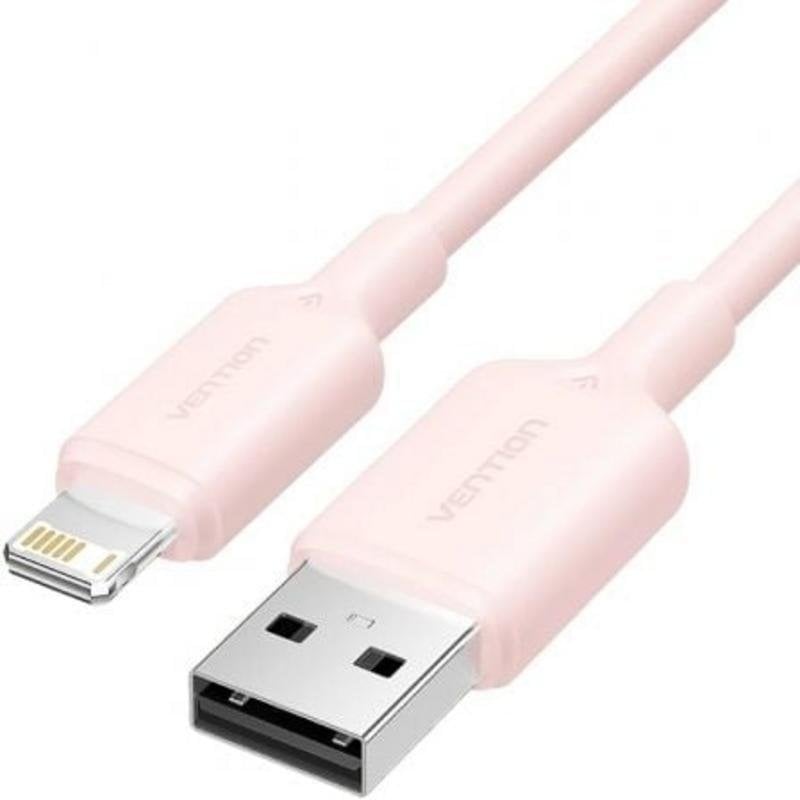 vention Câble USB 2.0 Lightning Vention LAMPF 1m 480Mbps 2.4A Rose PVC