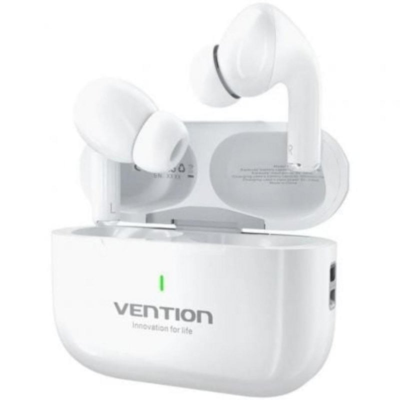 vention Casque Vention sans fil Bluetooth 5.4 avec autonomie 6h, tactile, White IPX4