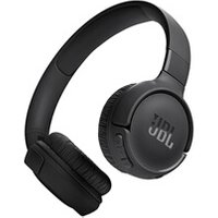 JBL Tune 520BT, casque audio sans fil, léger et confortable, Bluetooth 5.3, autonomie jusqu'à 57 h, charge rapide, son JBL Pure Bass, noir