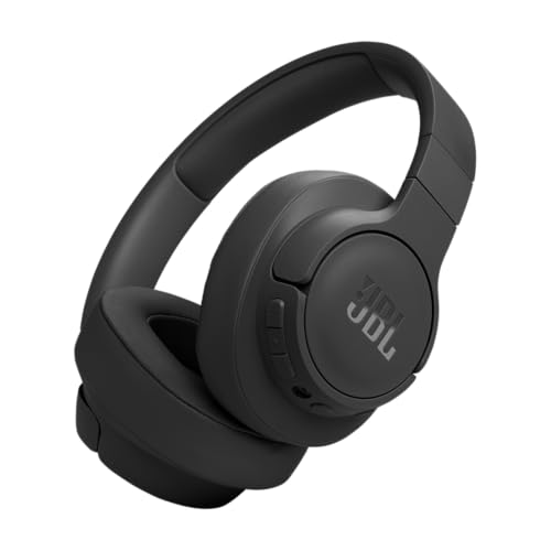 JBL Tune 770NC - Casque supra-auriculaire Bluetooth sans fil avec suppression intelligente du bruit adaptative, Bluetooth 5.3, autonomie jusqu'à 70H avec charge rapide, design léger, confortable et