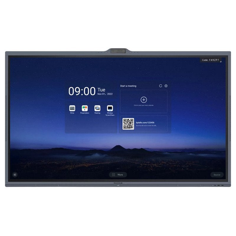 maxhub Écran de salle de réunion LED 4K UltraHD Maxhub V6 ViewPro V6530 65 pouces