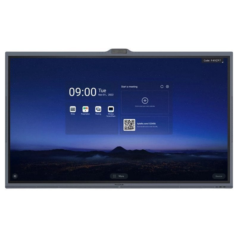 maxhub Écran de salle de réunion LED 4K UltraHD Maxhub V6 ViewPro V8630 86 pouces