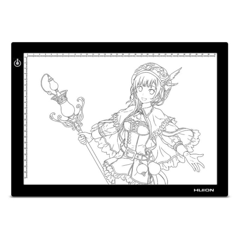 huion Tablette graphique Huion L4S USB LED 310x210 mm 745 cd m² Black
