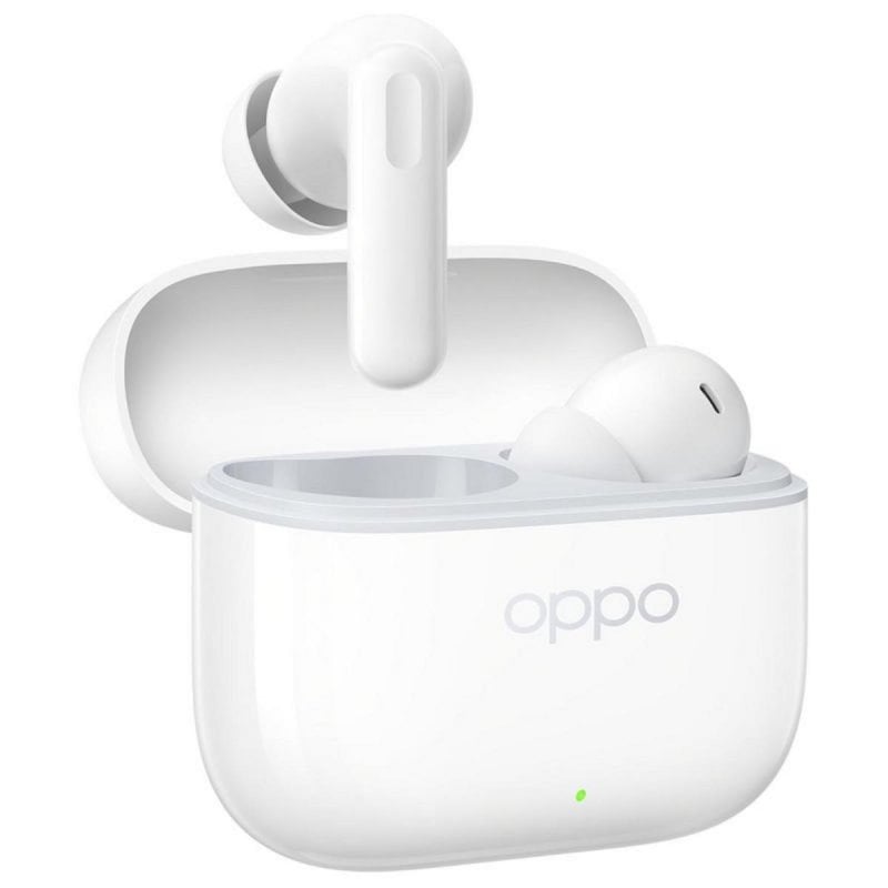 Oppo Auriculares OPPO Enco Buds3 Pro Inalámbricos Bluetooth 5.4 con Cancelación de Ruido, Blancos