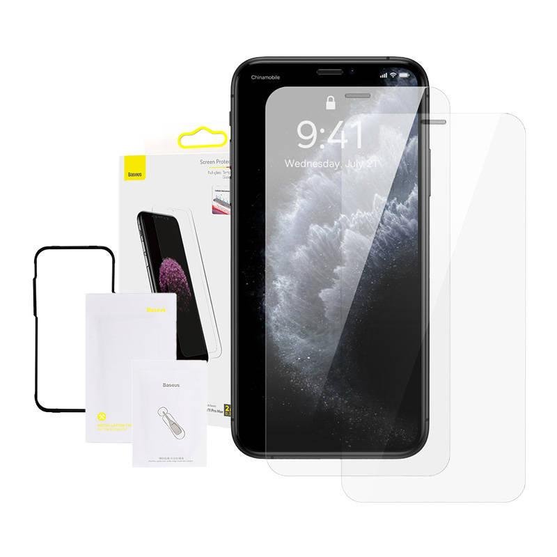 baseus Verre Trempé Baseus 0.3mm pour iPhone XS Max 11 Pro Max (2 unités)