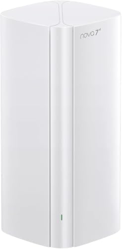 Tenda ME6 Pro WiFi 7 Mesh System - BE5100 Dual Band (2.4GHz 688Mbps, 5GHz 4323Mbps), Wide Coverage, 1×2.5G and 2×1G Gigabit Ports, Easy Mesh, Transparent Roaming, VPN, NFC, Pack of 1